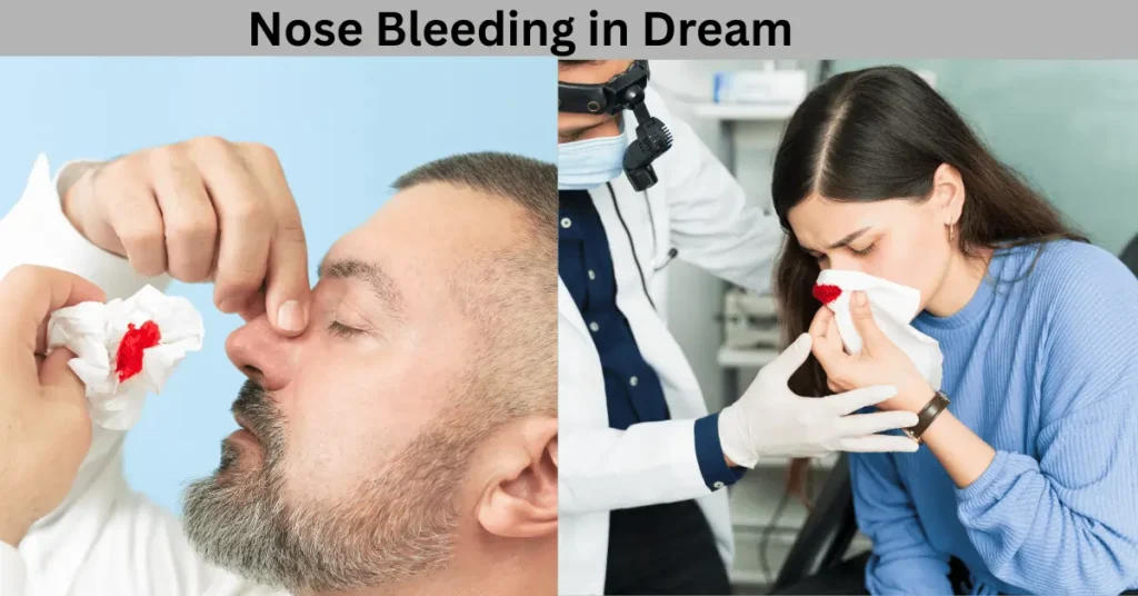 nose bleeding in dream 