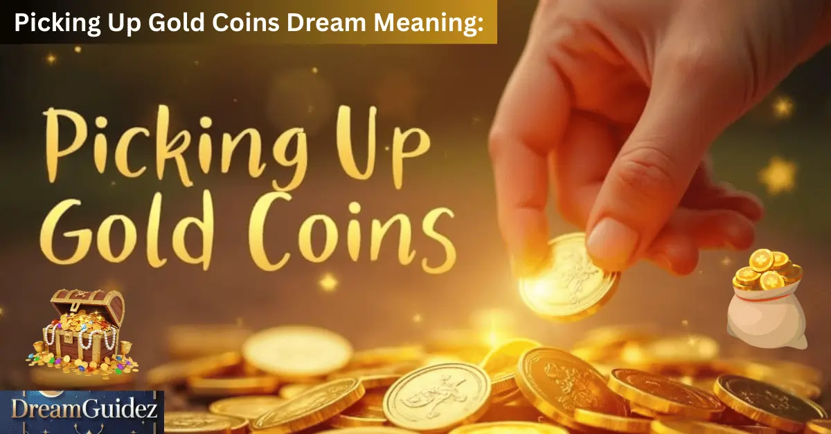 Picking Up Gold Coins Dream Meaning