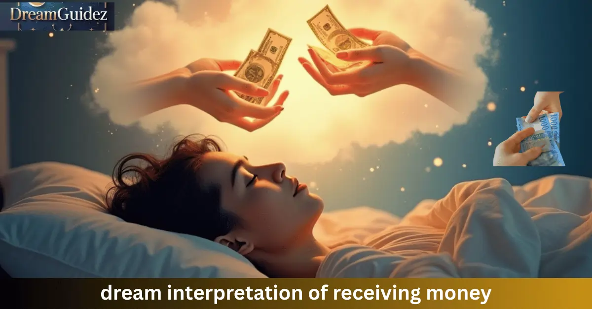 dream interpretation of receiving money