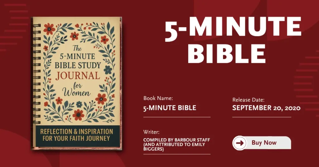 5‑Minute Bible Study Journal for Women