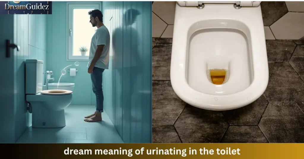 dream meaning of urinating in the toilet