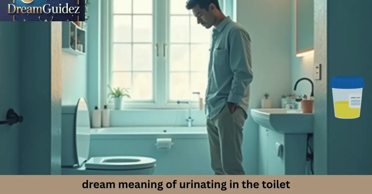 dream meaning of urinating in the toilet