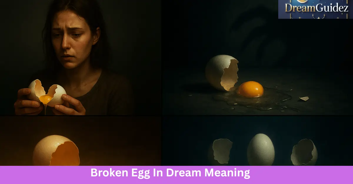 Broken Egg In Dream Meaning
