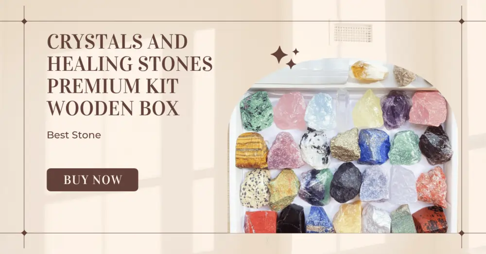 Cereikei “32 Natural Crystals and Healing Stones​