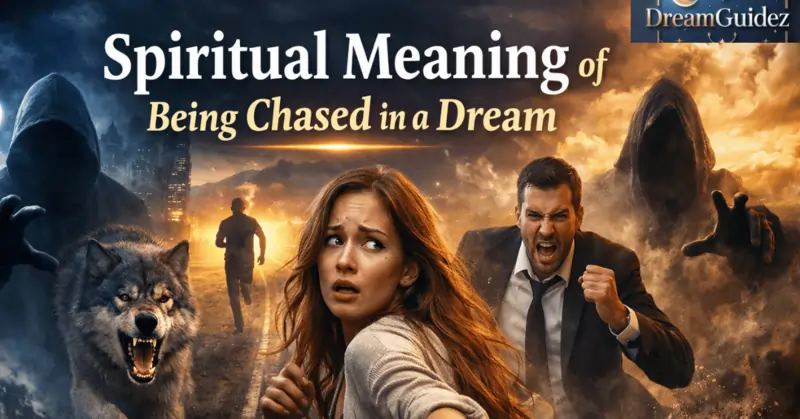 someone chasing in dream