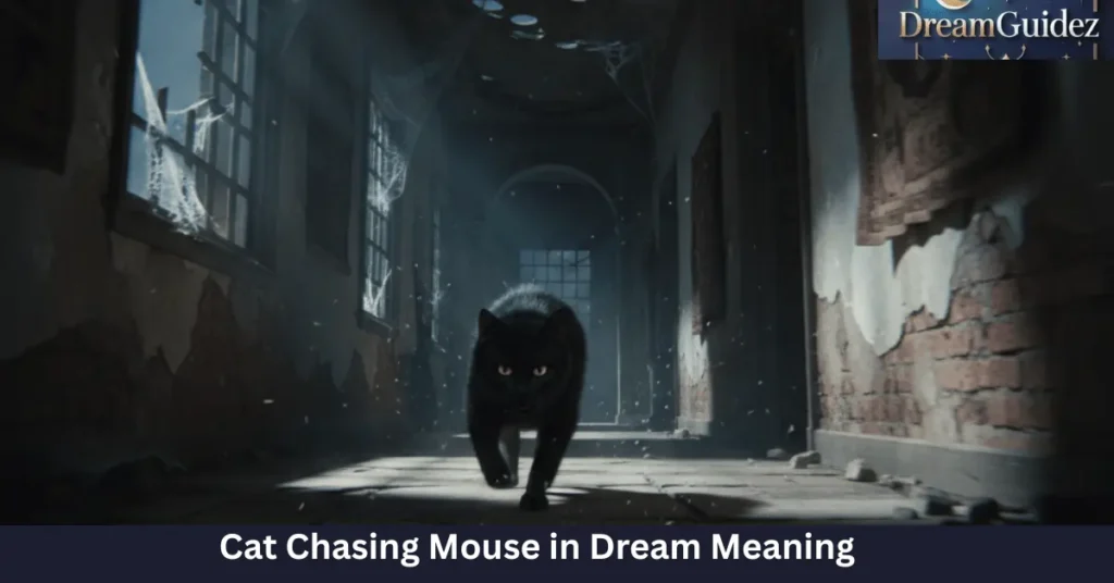 Cat Chasing Mouse in Dream Meaning