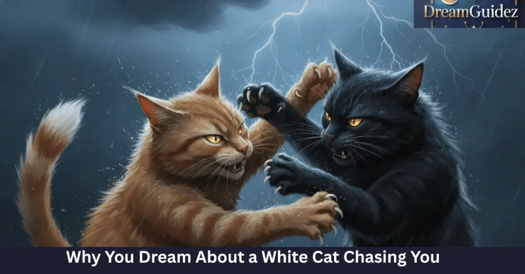 Why You Dream About a White Cat Chasing You