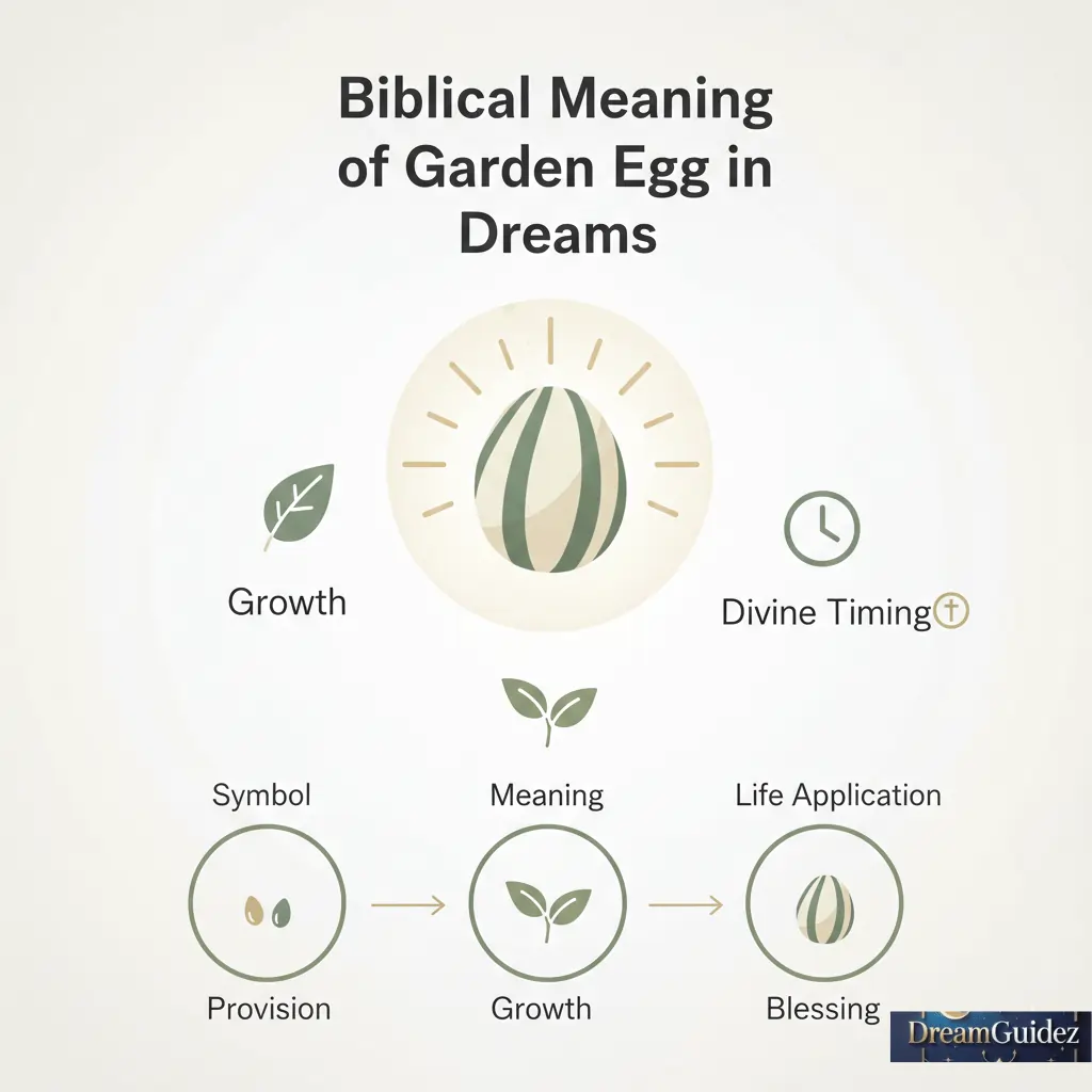 Seeing Garden Egg in Dream Biblical Meaning
