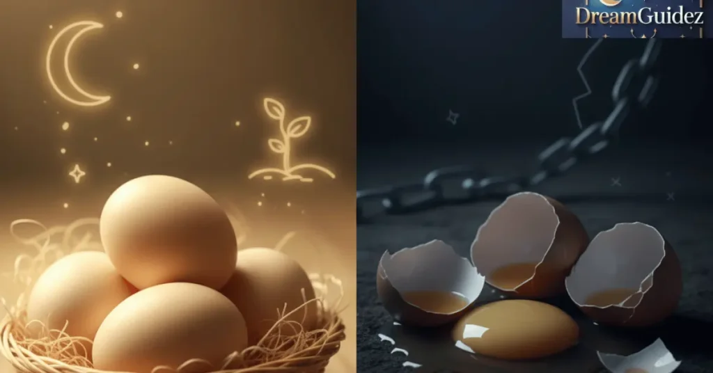 buying eggs in a dream meaning